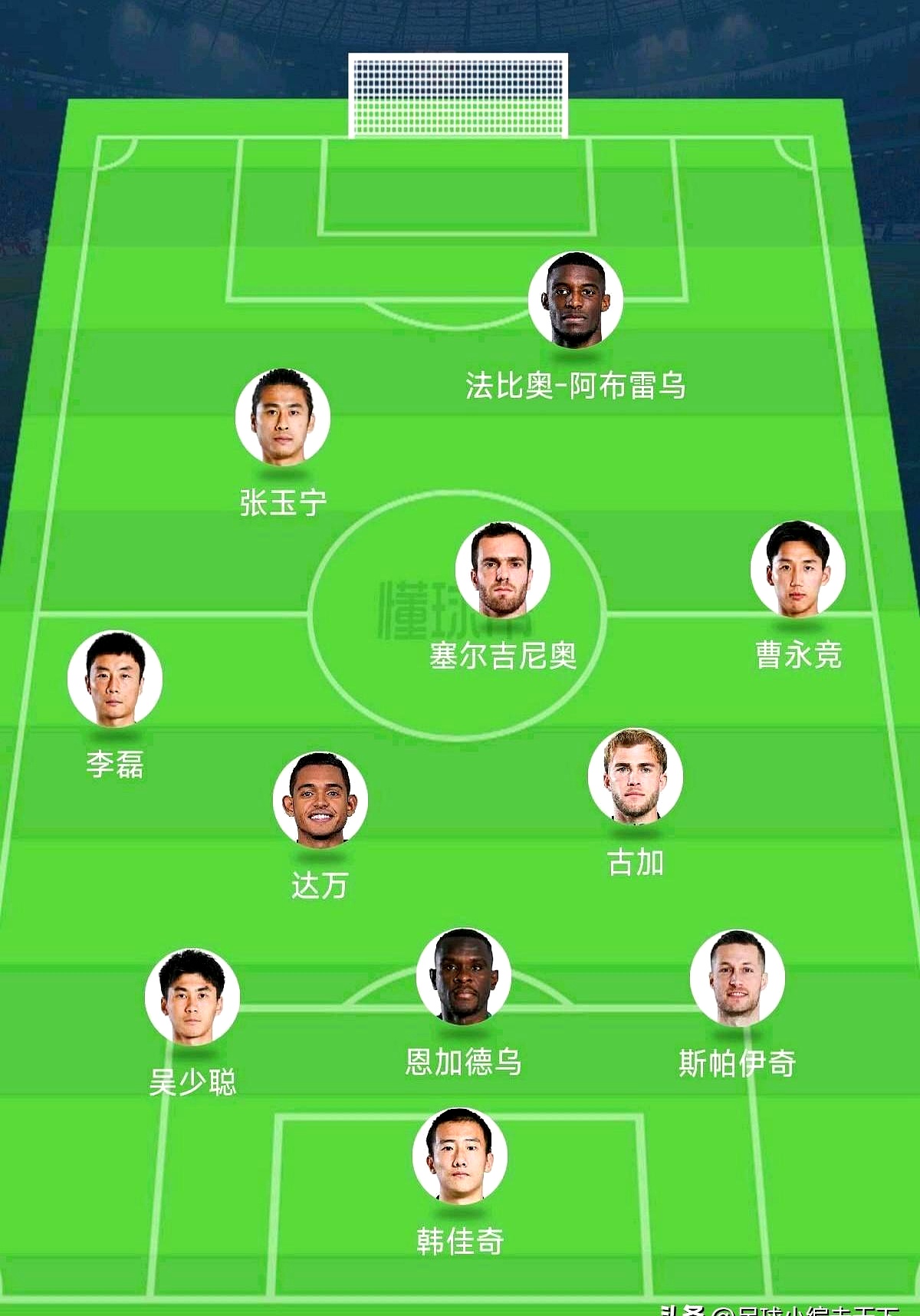 包含国安主场逆转建业，中超前四席位牢固的词条