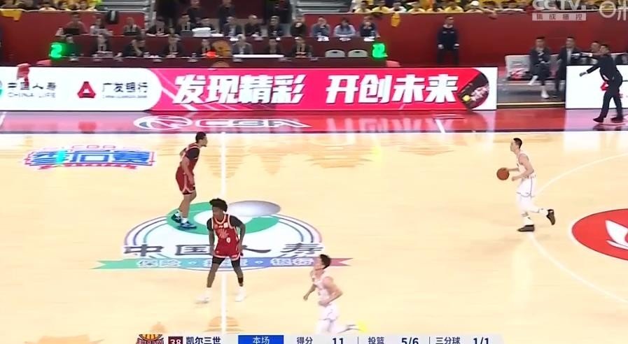 广东队大胜山西，取得季后赛开门红